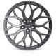 Vossen HF-2 20×9.5 / 5×112 / ET40 / Deep Face / 66.56 – Brushed Gloss Black