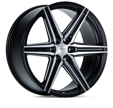 Vossen HF6-2 24×10 / 6×135 / ET25 / Deep Face / 87.1 – Brushed Matte Black