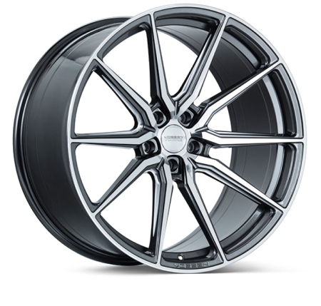 Vossen HF-3 20×9 / 5×120 / ET35 / Flat Face / 72.56 – Gloss Graphite Polished