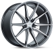 Vossen HF-3 19×9.5 / 5×112 / ET25 / Deep Face / 66.5 – Double Tinted – Gloss Black