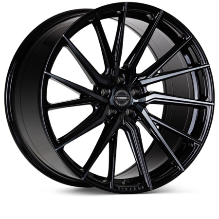 Vossen HF-4T 22×9 / 5×114.3 / ET32 / Flat Face / 73.1 – Double Tinted – Gloss Black – Right