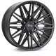 Vossen HF6-5 20×9.5 / 6×139.7 / ET15 / Deep Face / 106.1 – Satin Black