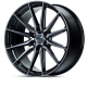 Vossen HF6-1 22×9.5 / 6×139.7 / ET20 / Deep Face / 106.1 – Silver Polished