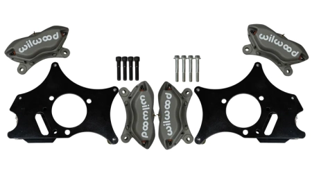 FDF Race Shop Corvette C5/C6 4 Piston, Wilwood Dual Caliper Kit