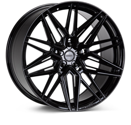 Vossen HF-7 20×9 / 5×120 / ET35 / Flat Face / 72.56 – Gloss Black