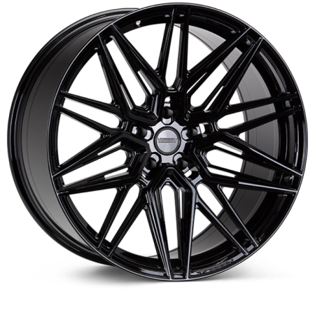 Vossen HF-7 20×9 / 5×120 / ET35 / Flat Face / 72.56 – Gloss Black