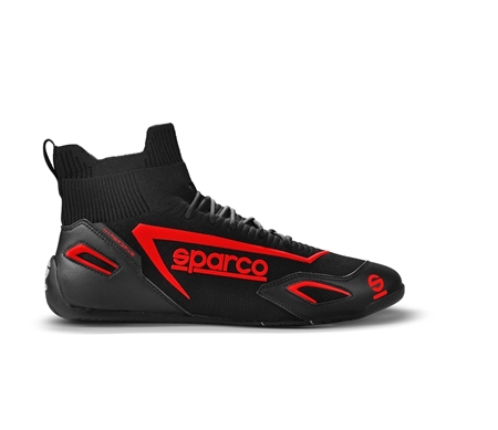 Sparco HYPERDRIVE Racing Shoe / Black & Red Size 44