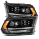 AlphaRex 09-18 Dodge Ram 1500HD PRO-Series Proj Headlight Plnk Style Blk w/Chrm Acc w/Seq Signal/DRL