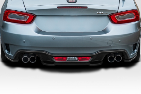 Duraflex 2017-2020 Fiat 124 Spider Abarth Speed Rear Lip Spoiler Splitters – 3 Pieces