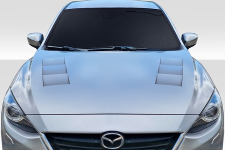 Duraflex 2014-2018 Mazda 3 Velocity Hood – 1 Piece