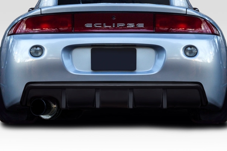 Duraflex 1997-1999 Mitsubishi Eclipse Cartwercs Rear Diffuser – 1 Piece