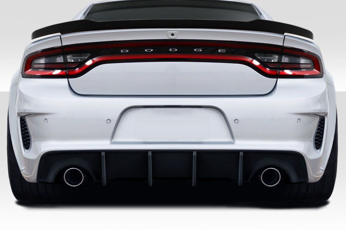 Duraflex 2015-2022 Dodge Charger Hellcat Widebody Look Rear Bumper - 1  Piece | iRace Auto Sports