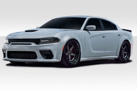 Duraflex 2015-2022 Dodge Charger Hellcat Widebody Look Fender Flares – 6 Piece