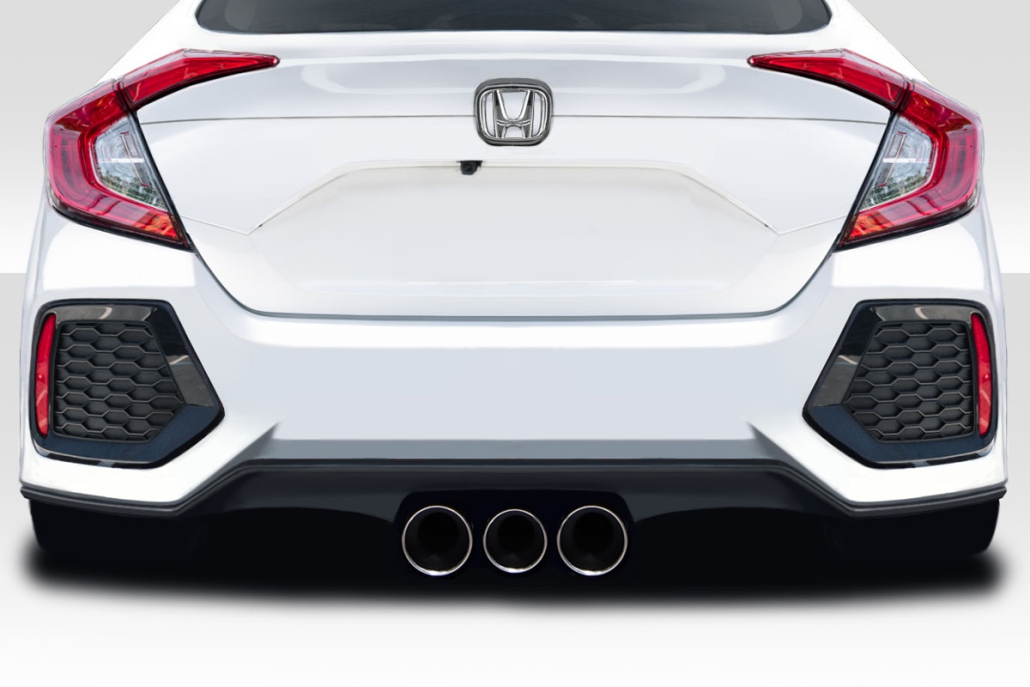 Duraflex Honda Civic Dr Rbt Widebody Look Rear Bumper