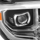 AlphaRex 14-18 Toyota Tundra PRO-Series Projector Headlights Black w/ Sequential Signal and DRL