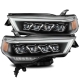 AlphaRex 14-20 Toyota 4Runner NOVA LED Projector Headlights Plank Style Chrome w/Activation Light