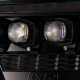 AlphaRex 12-15 Toyota Tacoma LUXX LED Projector Headlights Plank Style Black w/DRL