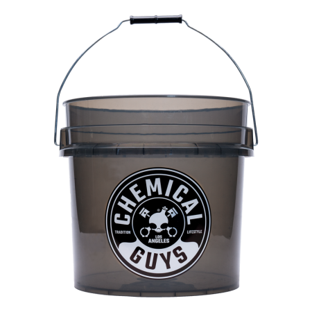 Chemical Guys Heavy Duty Detailing Bucket Smoked Black (4.5 Gal)