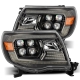 AlphaRex 05-11 Toyota Tacoma NOVA LED Projector Headlights Plank Style Alpha Black w/Activ Light/DRL