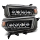 AlphaRex 10-13 Toyota 4Runner NOVA LED Proj Headlights Plank Style Alpha Black w/Seq Signal/DRL