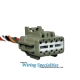 Wiring Specialties VQ35DE E12 Connector 8 Pin MALE