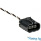 Wiring Specialties RB25 NEO TC TPS Sensor Connector 4-pin BLACK