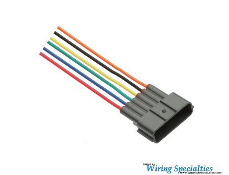 Wiring Specialties RB25 S1 6-pin Ignitor Chip Connector – Male