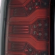 AlphaRex 14-18 Chevrolet Silverado Luxx-Series LED Tail Lights Black w/Activ Light/Seq Signal