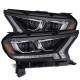 AlphaRex 2019+ Ford Ranger PRO-Series Proj Headlights Plank Style Alpha Black w/Seq Signal/DRL