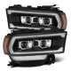 AlphaRex 2011+ Toyota Sienna NOVA LED Proj Headlights Plank Style Black w/Activ Light/Seq Signal/DRL