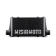 Mishimoto Matte Carbon Fiber Intercooler – 450mm Black Core – Straight Flow tanks – Silver V-Band