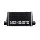 Mishimoto Gloss Carbon Fiber Intercooler – 450mm Gold Core – Straight Flow tanks – Light Grey V-Band