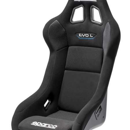 Sparco Evo L QRT Seat – Black | 008013RNR