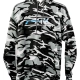 PRL Motorsports Logo Hoodie; Snow Camo-Medium