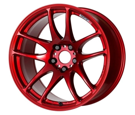 Work Emotion CR Kiwami 18×9.5 +38 5×114.3 Candy Red