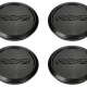 Volk Racing 17Hex Racing 2 Piece Nut Set (Open End) (Blue Seat) 12X1.50 Black