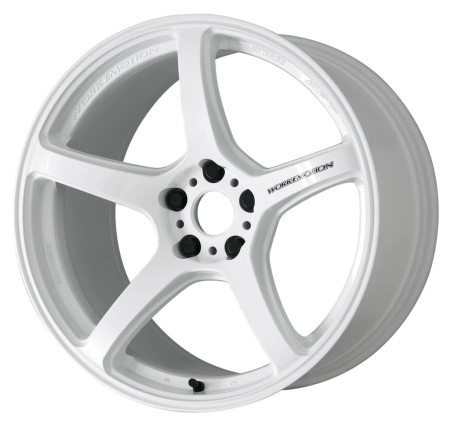 Work Wheels Emotion T5R Deep Concave 19×9.5 +25 5×114.3 Ice White