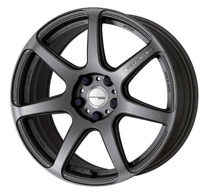 Work Emotion T7R 18×8.5 +38 5×114.3 Matte Gunmetal