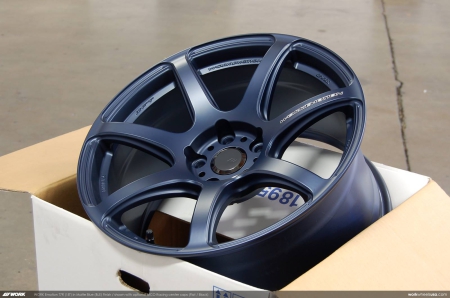 Work Emotion T7R 18×9.5 +38 5×114.3 Matte Blue