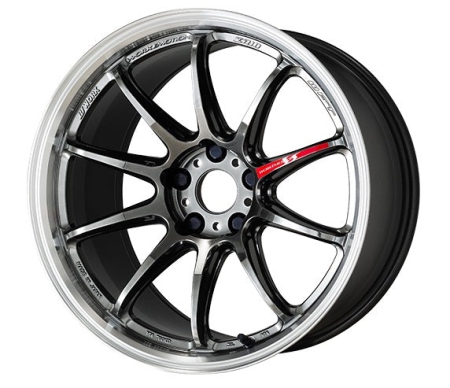 Work Emotion Wheels ZR10 18×9.5 +38 5×114.3 Glim Black Diamond Rim Cut (GTKRC)