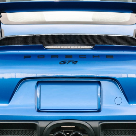 Carbon Creations 2014-2016 Porsche Cayman GT4 Look Ducktail Rear Wing Spoiler – 1 Piece