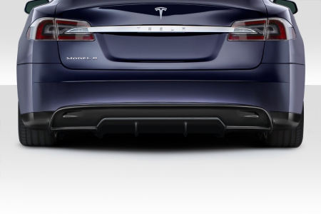 Duraflex 2012-2015 Tesla Model S Energon Rear Diffuser – 1 Piece