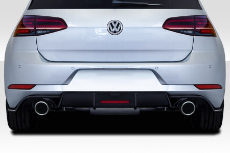 Duraflex 2015-2021 Volkswagen Golf / GTI Waterman Rear Diffuser – 1 Piece