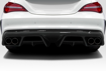 Duraflex 2014-2016 Mercedes CLA Class Burnout Rear Diffuser – 1 Piece