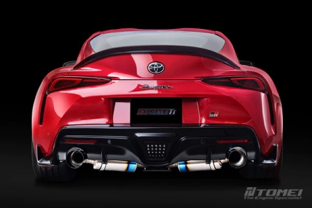 Tomei Dual Exit Full Titanium Expreme Ti Catback Exhaust Type-D – Toyota Supra 2020+