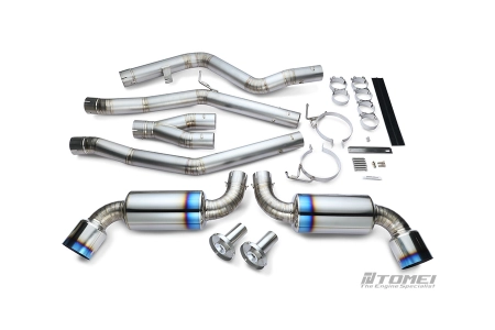 Tomei Dual Exit Full Titanium Expreme Ti Catback Exhaust Type-D – Toyota Supra 2020+