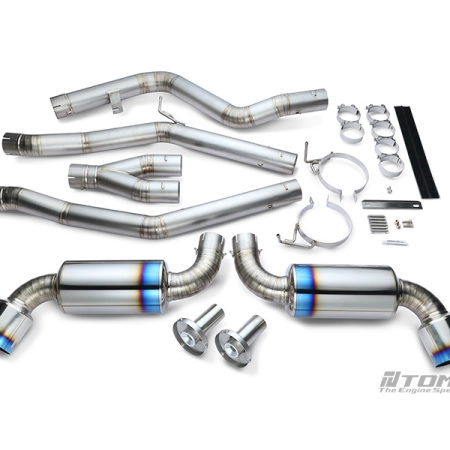 Tomei Dual Exit Full Titanium Expreme Ti Catback Exhaust Type-D – Toyota Supra 2020+