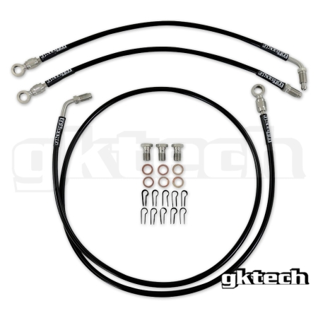 GK Tech Engine Bay Brake Line Delete Kit – Nissan 240sx – LHD ONLY