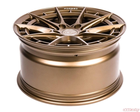 VR Forged D03-R Wheel Package Infiniti G37 19×9.5 19×10.5 Satin Bronze