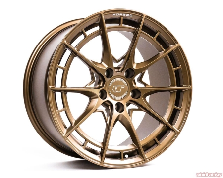 VR Forged D03-R Wheel Package Infiniti G37 19×9.5 19×10.5 Satin Bronze